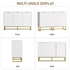 Mobile credenza moderno da 80 cm, armadietto contenitore in legno con ante a spina di pesce e ripiano, tavolo consolle credenza per sala da pranzo e soggiorno