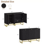Mobile credenza moderno da 80 cm, armadietto contenitore in legno con ante a spina di pesce e ripiano, tavolo consolle credenza per sala da pranzo e soggiorno