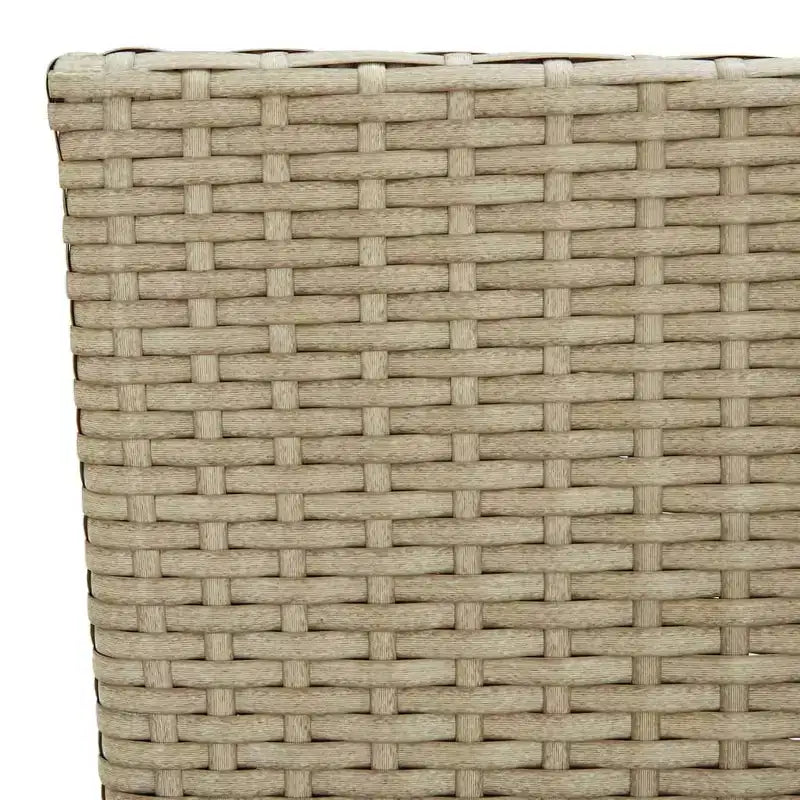 vidaXL Set da pranzo da giardino 3 pezzi per patio esterno - Beige