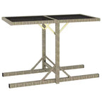 vidaXL Set da pranzo da giardino 3 pezzi per patio esterno - Beige