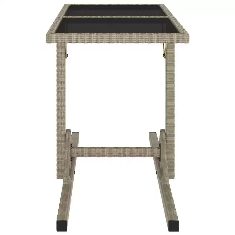 vidaXL Set da pranzo da giardino 3 pezzi per patio esterno - Beige