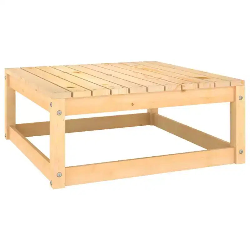 vidaXL Set Mobili da Giardino 12 pz Divano Sezionale Esterno Legno Massello Pino - Naturale con Cuscini