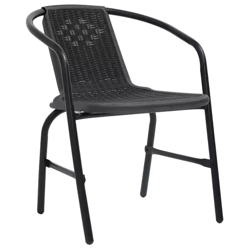 vidaXL Salon de jardin modulaire avec coussins en résine tressée
