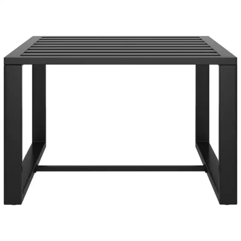 vidaXL Set mobili da giardino Set divani componibili da esterno Alluminio Antracite