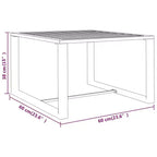 vidaXL Set mobili da giardino Set divani componibili da esterno Alluminio Antracite
