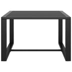Set divano da giardino in alluminio vidaXL, antracite - Set da esterni da 10 pezzi con cuscini e guanciali - Resistente alle intemperie, facile da pulire, design modulare