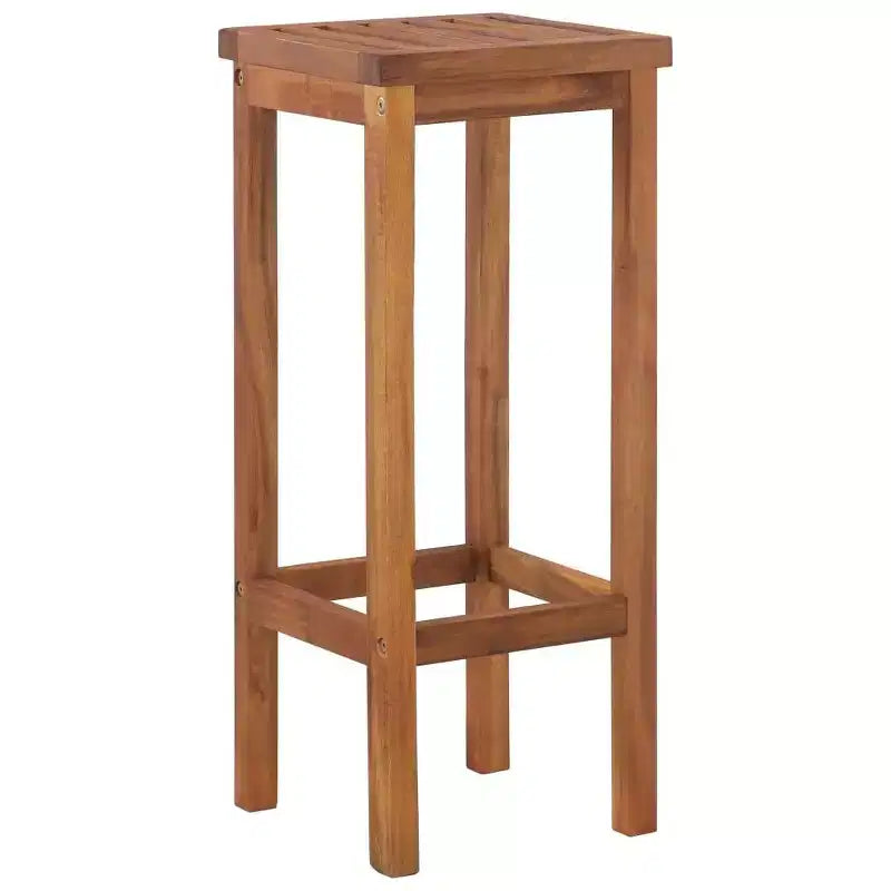 vidaXL Set di Mobili Bar da Esterno Tavolo e Sedie in Legno Massello di Acacia per Giardino Balcone