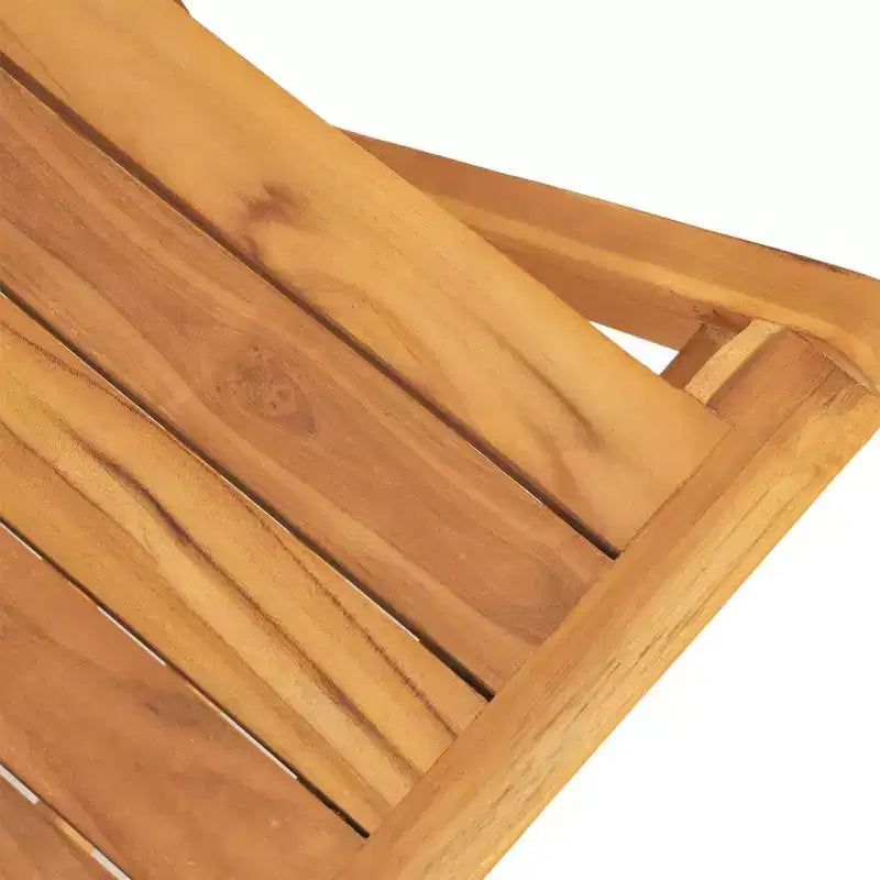 vidaXL Ensemble de salle à manger d'extérieur Table et chaises 5 pièces en bois de teck massif