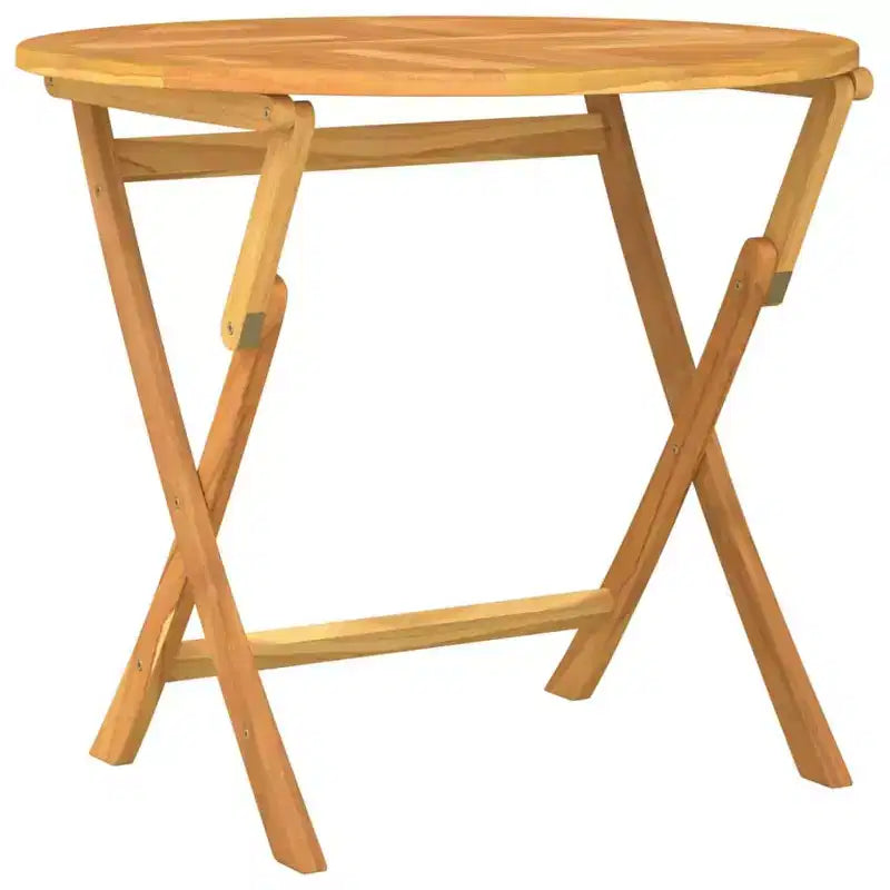 vidaXL Ensemble de salle à manger d'extérieur Table et chaises 5 pièces en bois de teck massif