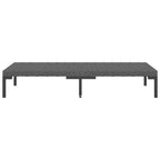 vidaXL Set Salotto da Giardino 14 pz Divano Sezionale da Esterno Grigio Scuro in Polyrattan con Cuscini per Giardino/Patio/Terrazza