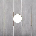 vidaXL Set da pranzo da esterni Tavolo e sedie Set mobili Legno massello di acacia Grigio