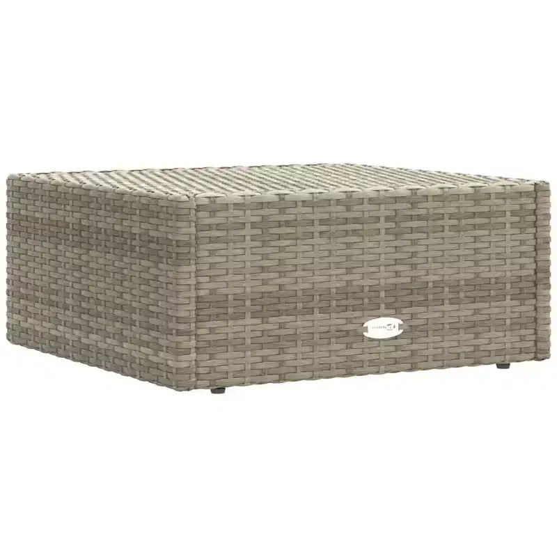 vidaXL - Set da Salotto da Giardino a 7 Pezzi - Divano Sezionale in Rattan Sintetico Grigio con Cuscini - Seduta Modulare da Esterno - Sedili Regolabili