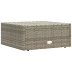 vidaXL - Set da Salotto da Giardino a 7 Pezzi - Divano Sezionale in Rattan Sintetico Grigio con Cuscini - Seduta Modulare da Esterno - Sedili Regolabili