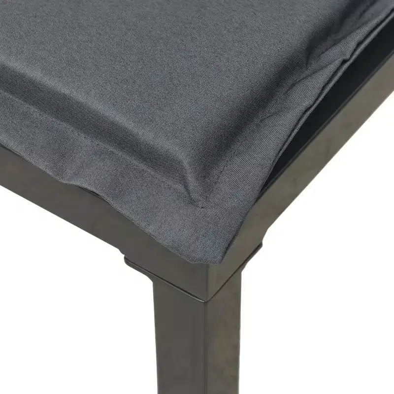 vidaXL Set Divani da Giardino 6 pz in Polyrattan Nero e Grigio