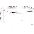 vidaXL Ensemble de salon de jardin Canapé pour pelouse de jardin en polyrotin noir et gris