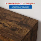 Credenza da 80 cm, armadietto in rattan con ripiani regolabili, credenza da cucina per soggiorno, sala da pranzo, ingresso