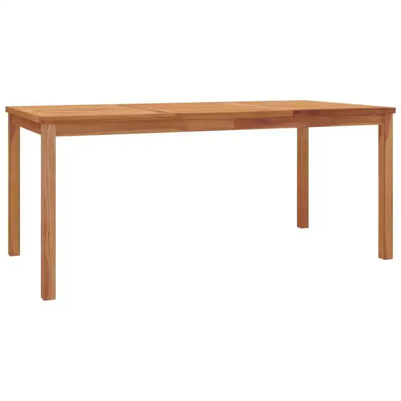 vidaXL Set da pranzo da giardino Teak naturale Legno massello di teak Grande Durevole