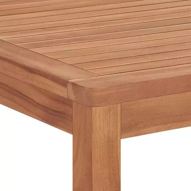 vidaXL Set da pranzo da giardino Teak naturale Legno massello di teak Grande Durevole