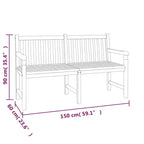 vidaXL Set da pranzo da giardino Teak naturale Legno massello di teak Grande Durevole