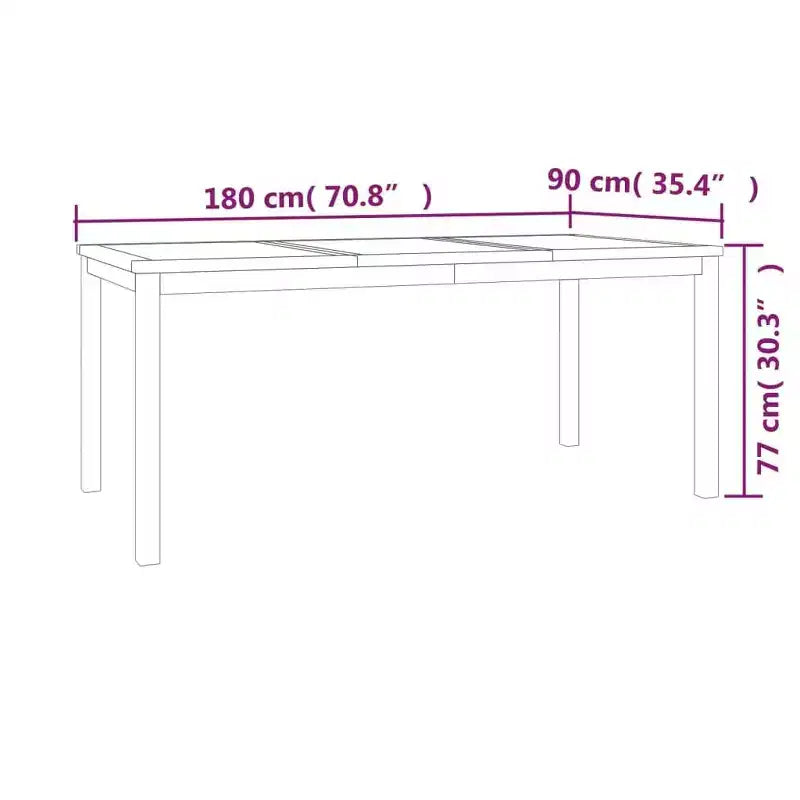 vidaXL Set da pranzo da giardino Teak naturale Legno massello di teak Grande Durevole