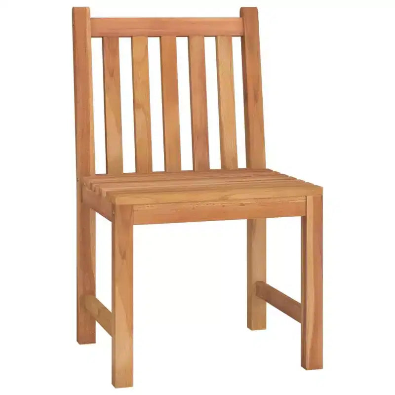 vidaXL Set da pranzo da giardino in teak in legno duro levigato fine, medio