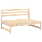 vidaXL Set Lounge da Esterno 6 pz - Legno Massello di Pino - Design Modulare per Giardino, Terrazza, Balcone
