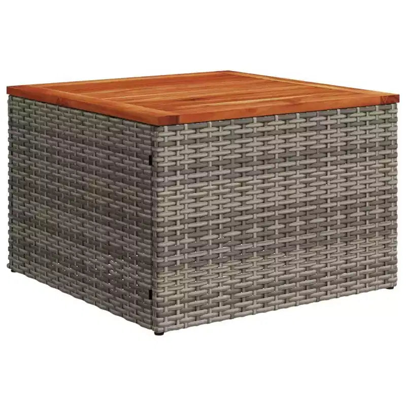 vidaXL Set di Divani da Giardino in Rattan PE Grigio, Materiali Resistenti ai Raggi UV