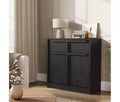 CuisinSmart Sideboard Buffet Cabinet with Drawers, Large Coffee Cabinet with Storage, Modern Wood Buffet Cabinet for Kitchen Dining Room