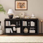 Bahut à 4 portes, Buffet de rangement moderne pour la salle à manger, le salon et le bureau, Grand espace de rangement