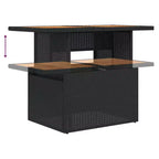vidaXL Set Divani da Giardino 9 pz con Cuscini - Nero