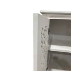 GDFStudio Iris Mobile Dispensa Anticato da 80 cm con 2 Ante Intagliate