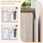 Cassettiera in legno a 6 cassetti per camera da letto con ampie maniglie in metallo, comò moderno stile rustico, organizer contenitore per camera da letto e soggiorno