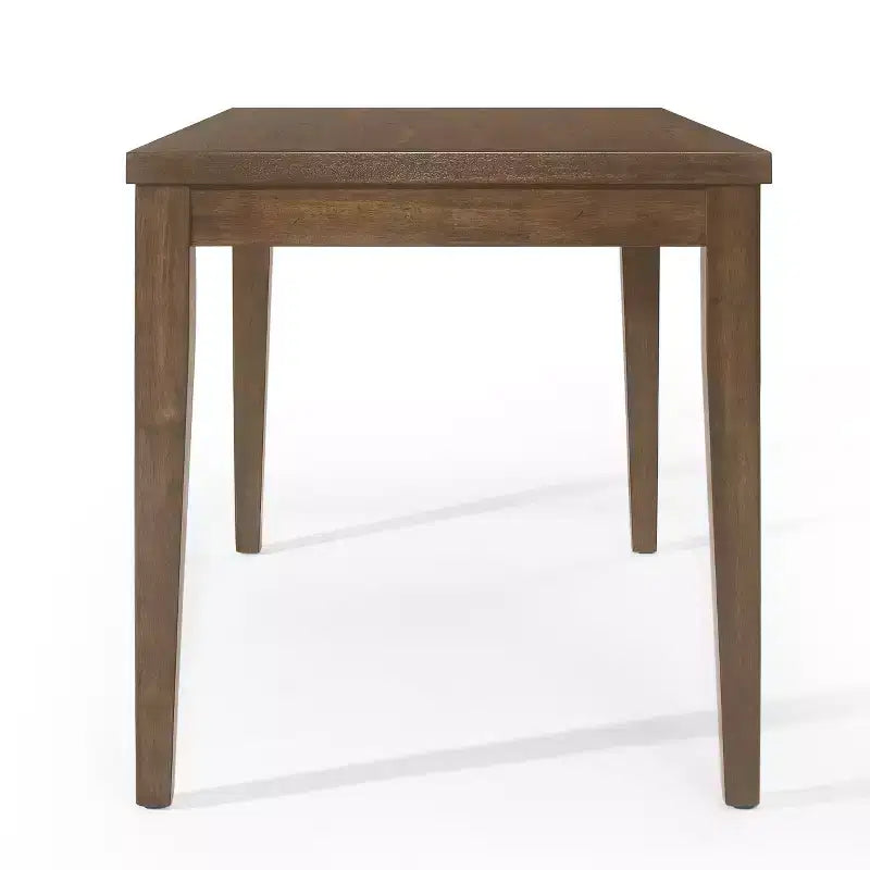 Tavolo da pranzo vintage altezza bancone da 59.1 pollici con gambe in legno, tavolo da cucina con piano spesso, tavolo da pranzo per soggiorno, sala da pranzo