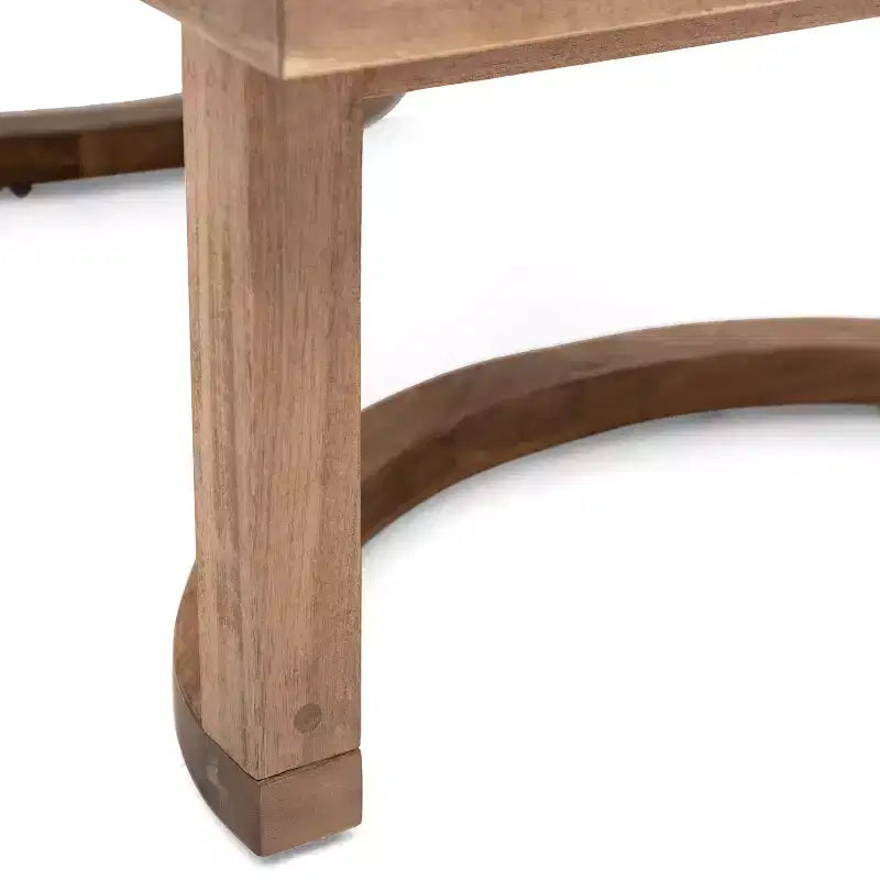 Christopher Knight Home Aston Set da conversazione da esterno a 4 posti in legno di acacia con cuscini