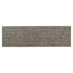 Credenza a buffet in stile rustico con ripiani regolabili, tavolo da buffet retrò per soggiorno, ingresso, studio