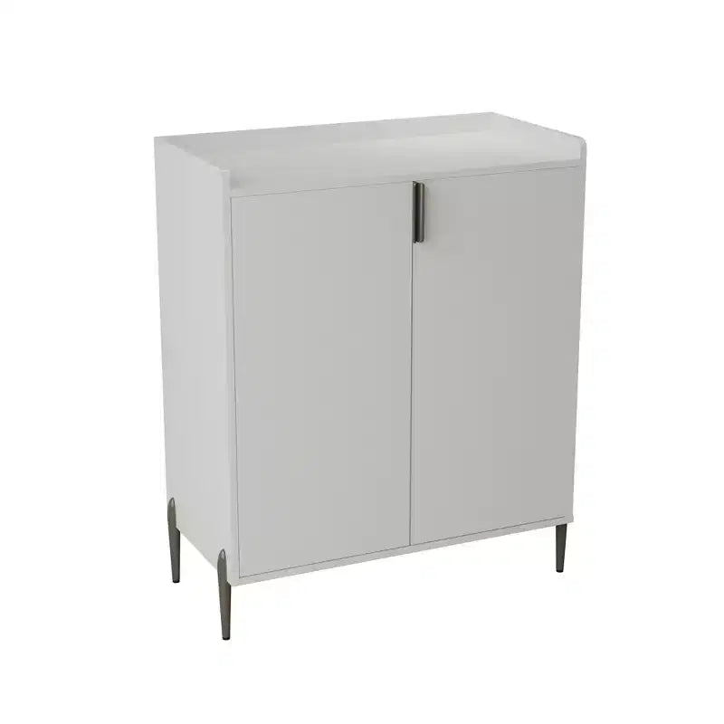 Homy Casa Mobile credenza da cucina moderno con portabottiglie e ripiani regolabili, per sala da pranzo o soggiorno