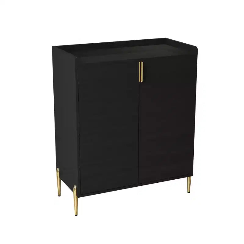 Homy Casa Mobile credenza da cucina moderno con portabottiglie e ripiani regolabili, per sala da pranzo o soggiorno