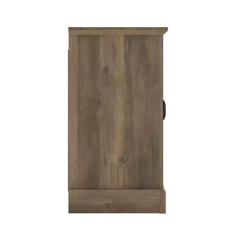 Credenza a 3 ante Galano con vano a giorno a specchio 116 cm L x 40 cm P x 74 cm H