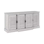 Credenza Galano con ante a persiana in grigio 60,4 L 18,2 P 29,3 H