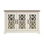 Credenza Galano con ante decorative intagliate 45,7 L 15,7 P 29,3 H