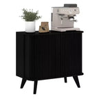 Buffet de cuisine Galano avec portes cannelées 70 x 40 x 70,5 cm
