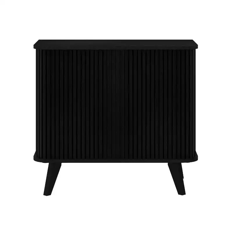 Buffet de cuisine Galano avec portes cannelées 70 x 40 x 70,5 cm