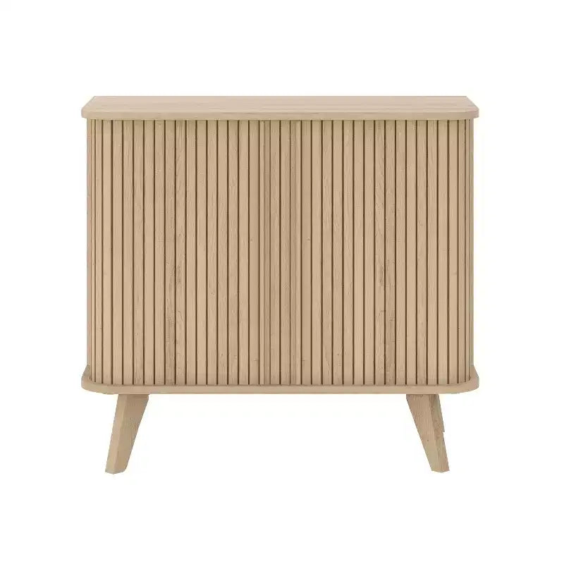 Buffet de cuisine Galano avec portes cannelées 70 x 40 x 70,5 cm
