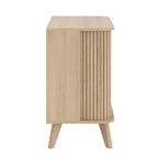 Buffet de cuisine Galano avec portes cannelées 70 x 40 x 70,5 cm