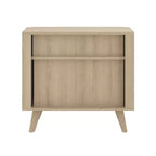 Buffet de cuisine Galano avec portes cannelées 70 x 40 x 70,5 cm