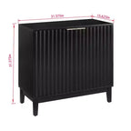 Madia/Credenza Piccola Accent, Mobile Contenitore Compatto per Cucina, Sala da Pranzo o Soggiorno - Panipeachy