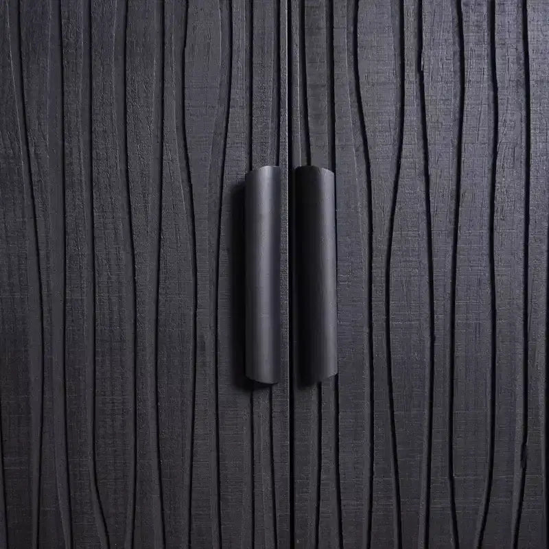 Mobiletto contenitore moderno GDFStudio Yume 59'' in legno con 4 ante e 2 ripiani regolabili