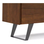 Mitchell Madia/Buffet Industriale Moderno Rettangolare da 60 x 17 pollici in Noce Impiallacciato