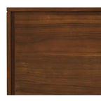 Mitchell Madia/Buffet Industriale Moderno Rettangolare da 60 x 17 pollici in Noce Impiallacciato