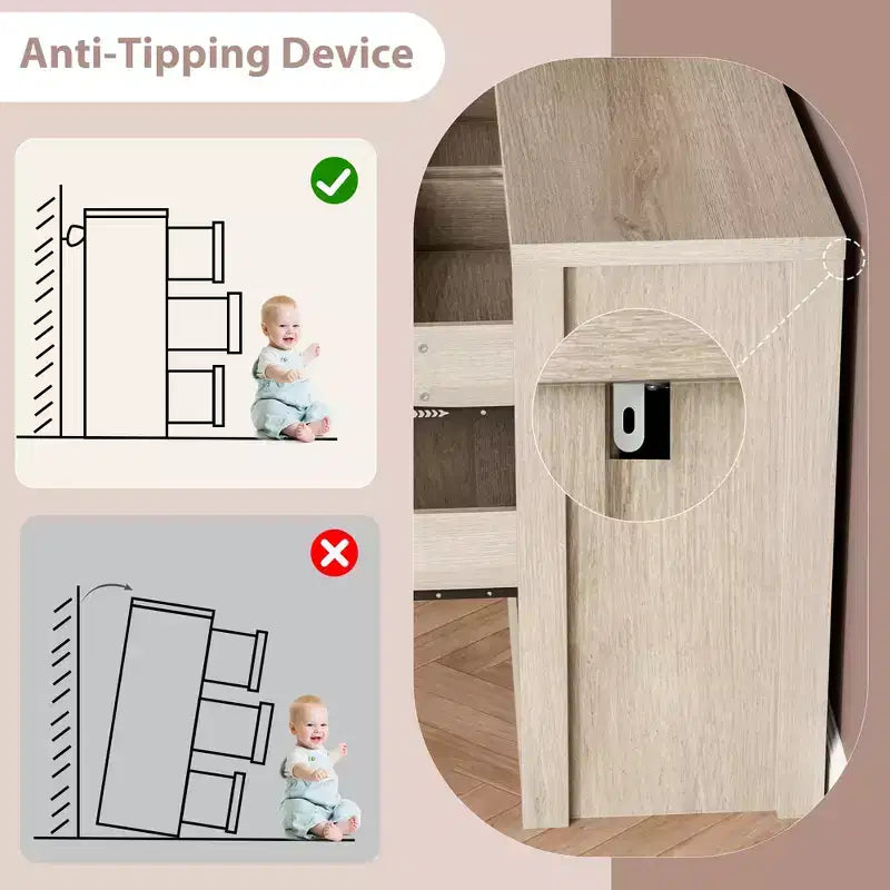 Cassettiera a 9 cassetti per camera da letto, comò ampio e moderno, organizer contenitore grande in legno per soggiorno, corridoio e ingresso